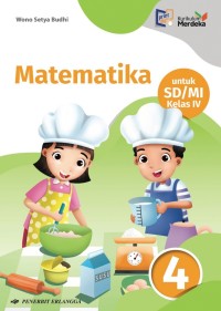 Image of Matematika untuk SD/MI Kelas 4 Kurikulum Merdeka Belajar