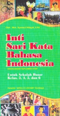 Image of Inti Sari Kata Bahasa Indonesia