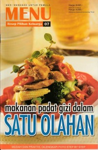 Image of Makanan Padat Gizi Dalam Satu Olahan