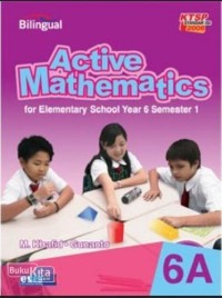 Image of Active Mathematics for Elementary School Year 6 Sementer 1