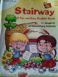 Image of Stairway A Fun and Easy English Book for Grade 3 of Elementary Schools