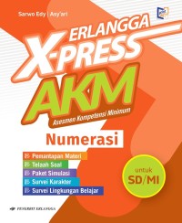 Image of Erlangga X-Press AKM Numerasi untuk SD/MI