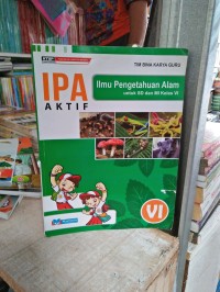 Image of IPA Aktif : Ilmu Pengetahuan Alam untuk SD/MI Kelas III