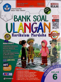 Image of Buku Pintar Bank Soal Ulangan untuk SD/MI Kelas 6