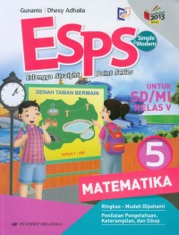 Image of ESPS Matematika untuk SD/MI Kelas 5