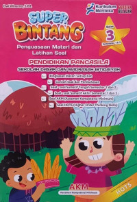 Image of Super Bintang: Pendidikan Pancasila untuk SD Kelas III